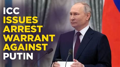 ICC issues arrest warrant for Vladimir Putin over child deportations from Ukraine